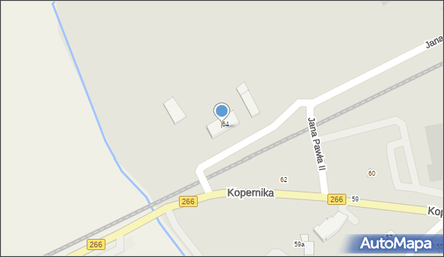 Ciechocinek, Kopernika Mikołaja, 64a, mapa Ciechocinek