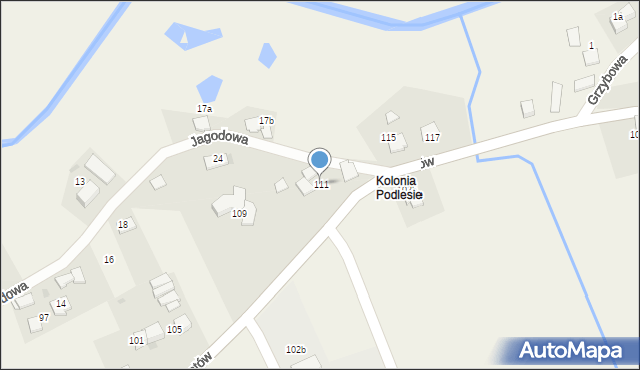 Ćwiklice, Kombatantów, 111, mapa Ćwiklice