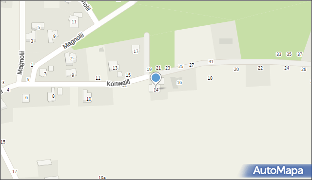 Czeczotki, Konwalii, 14, mapa Czeczotki