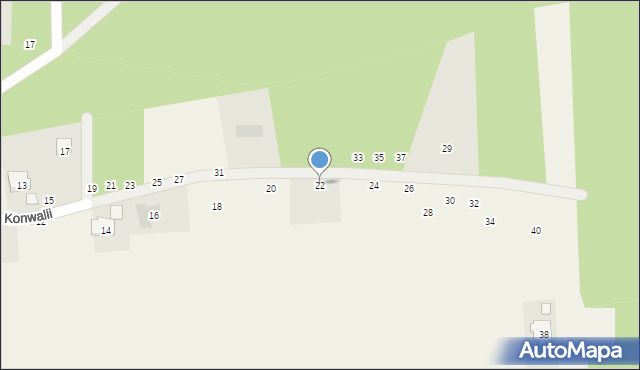 Czeczotki, Konwalii, 22, mapa Czeczotki