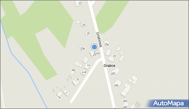 Czerwionka-Leszczyny, Kosynierów, 13, mapa Czerwionka-Leszczyny