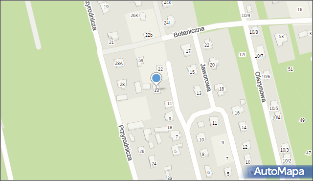 Dąbrowa Chotomowska, Kolejowa, 20A, mapa Dąbrowa Chotomowska