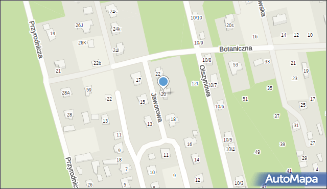 Dąbrowa Chotomowska, Kolejowa, 24j, mapa Dąbrowa Chotomowska