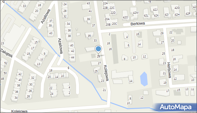 Dąbrówka, Kolejowa, 29, mapa Dąbrówka