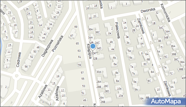 Dąbrówka, Kolejowa, 32A, mapa Dąbrówka