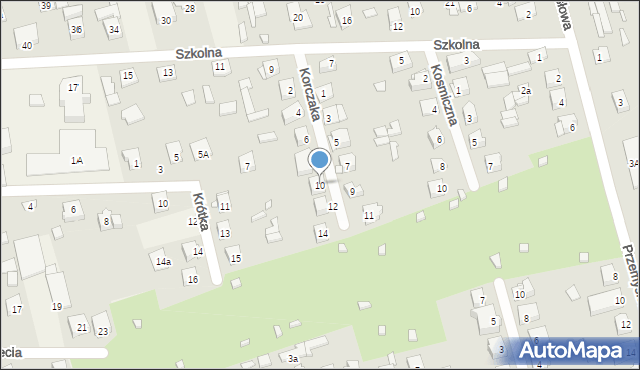 Dębe Wielkie, Korczaka Janusza, 10, mapa Dębe Wielkie