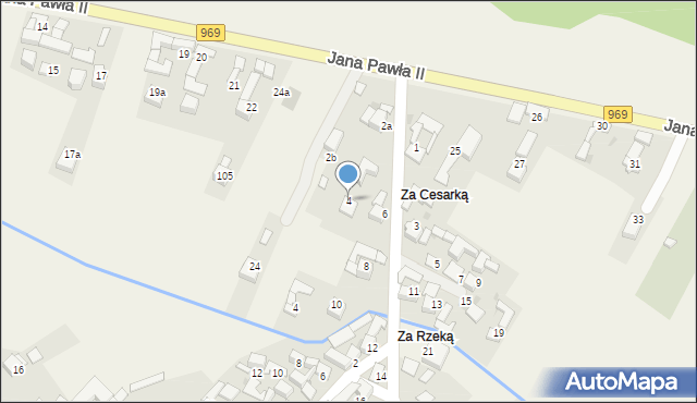 Dębno, Kościelna, 4, mapa Dębno