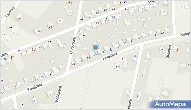 Dobroszyce, Kolejowa, 27, mapa Dobroszyce