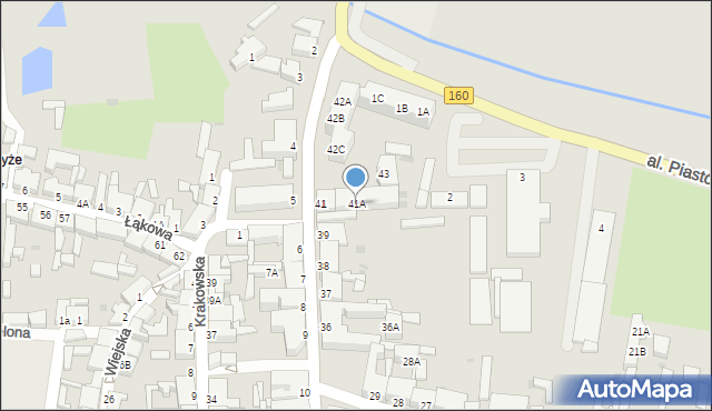 Drezdenko, Kościuszki Tadeusza, gen., 41A, mapa Drezdenko