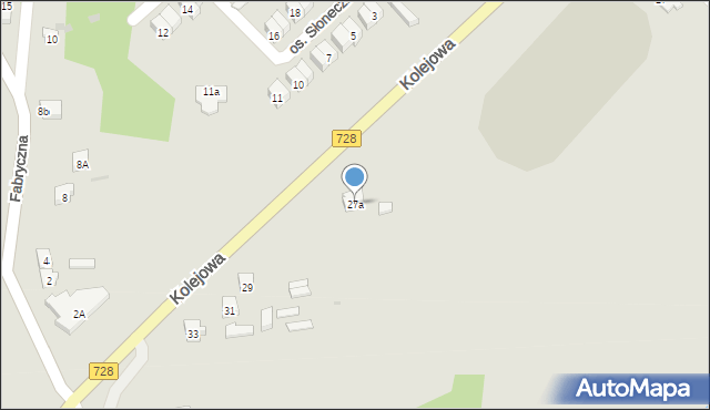 Drzewica, Kolejowa, 27a, mapa Drzewica