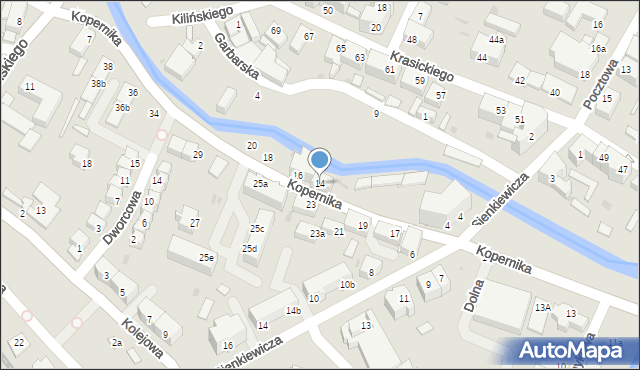 Dzierżoniów, Kopernika Mikołaja, 14, mapa Dzierżoniów