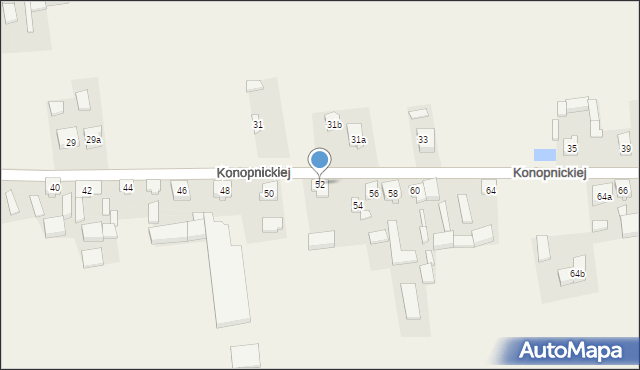 Galewice, Konopnickiej Marii, 52, mapa Galewice