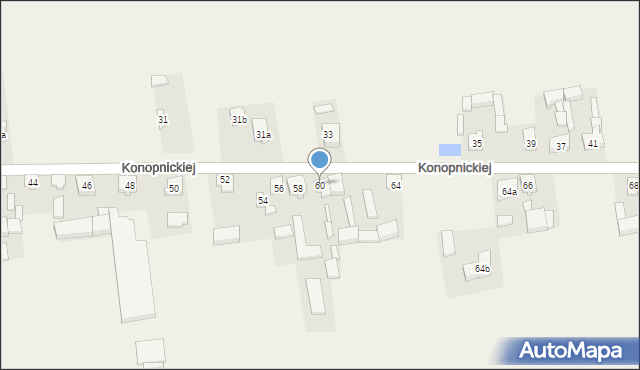 Galewice, Konopnickiej Marii, 60, mapa Galewice