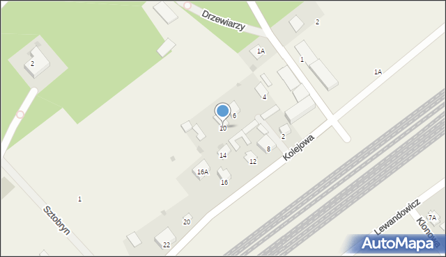 Garbatka-Letnisko, Kolejowa, 10, mapa Garbatka-Letnisko