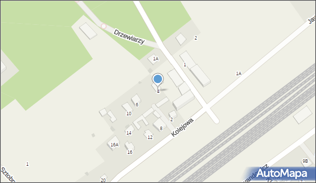 Garbatka-Letnisko, Kolejowa, 4, mapa Garbatka-Letnisko