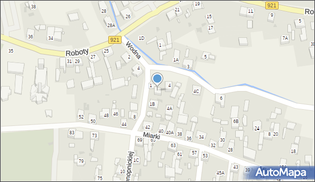 Gierałtowice, Konopnickiej Marii, 1A, mapa Gierałtowice