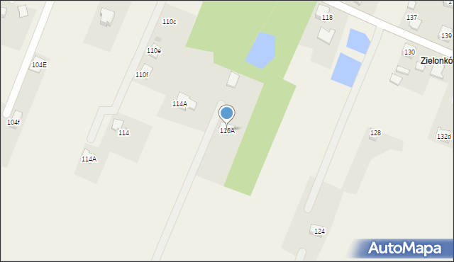 Gilowice, Korfantego Wojciecha, 116A, mapa Gilowice