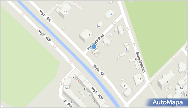 Gliwice, Konopnickiej Marii, 2, mapa Gliwic