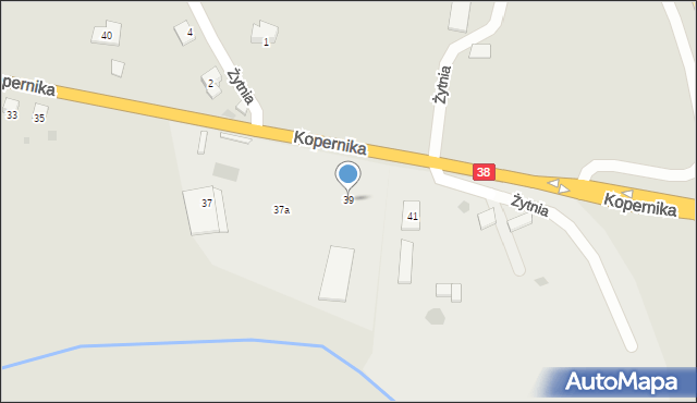 Głubczyce, Kopernika Mikołaja, 39, mapa Głubczyce