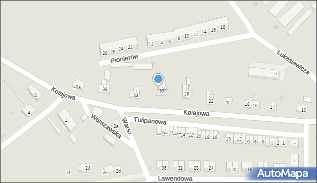 Głuszyca, Kolejowa, 32, mapa Głuszyca