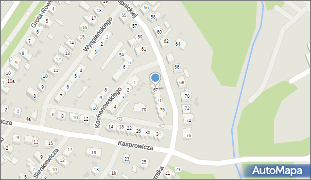 Goleniów, Konopnickiej Marii, 67, mapa Goleniów