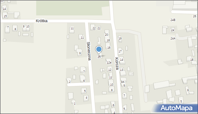Gorzyce Wielkie, Korcza Teodora, ks., 15, mapa Gorzyce Wielkie