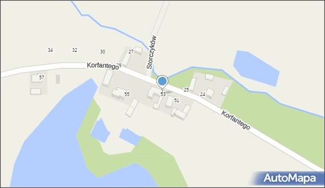 Goszcz, Korfantego Wojciecha, 53, mapa Goszcz