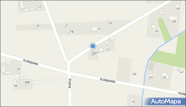 Grabów nad Pilicą, Kolejowa, 11a, mapa Grabów nad Pilicą