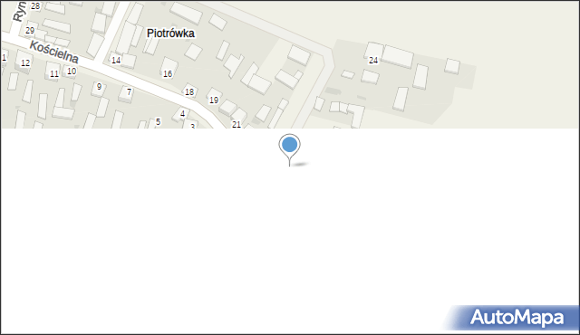 Grabowiec, Kościelna, 26, mapa Grabowiec