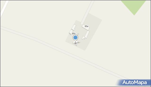 Grochów Szlachecki, Kolonia, 86, mapa Grochów Szlachecki