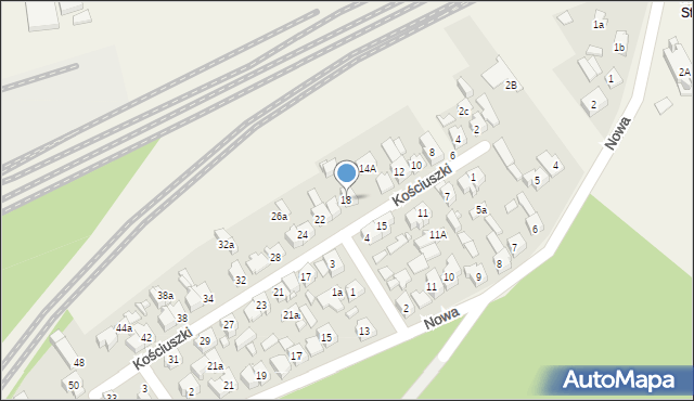 Herby, Kościuszki Tadeusza, gen., 18, mapa Herby