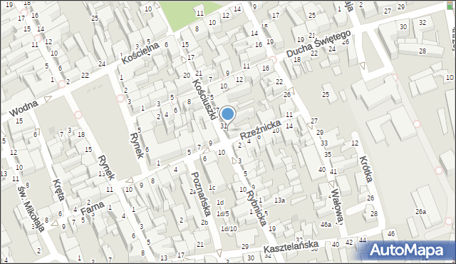 Inowrocław, Kościuszki Tadeusza, gen., 33, mapa Inowrocławia