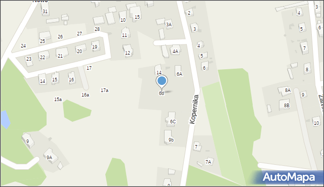 Janowice Wielkie, Kopernika Mikołaja, 6d, mapa Janowice Wielkie