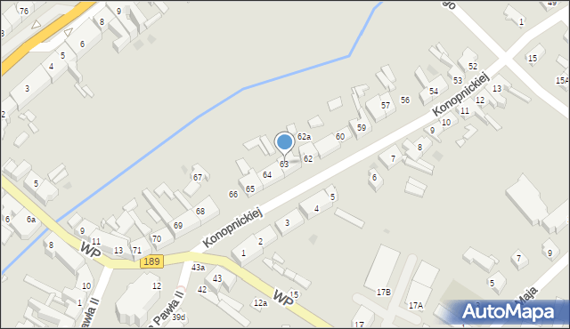 Jastrowie, Konopnickiej Marii, 63, mapa Jastrowie