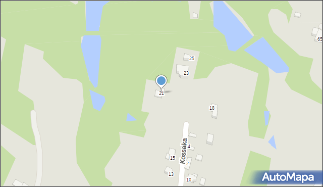 Jastrzębie-Zdrój, Kossaka Juliusza, 21, mapa Jastrzębie-Zdrój
