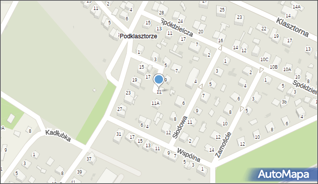 Jędrzejów, Konarskiego Stanisława, 11, mapa Jędrzejów