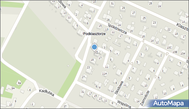 Jędrzejów, Konarskiego Stanisława, 15A, mapa Jędrzejów