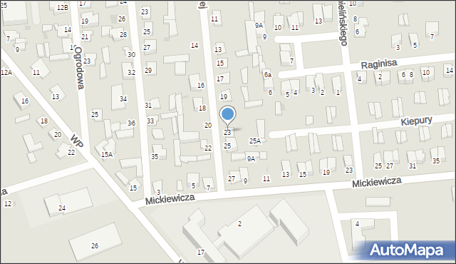 Jedwabne, Konopnickiej Marii, 23, mapa Jedwabne