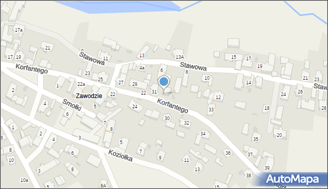 Jemielnica, Korfantego Wojciecha, 31A, mapa Jemielnica