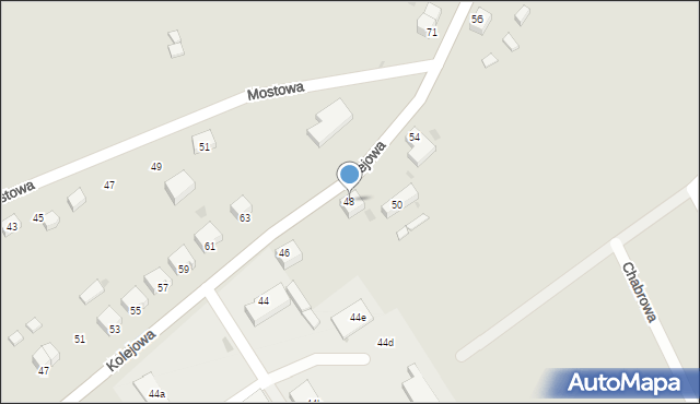 Kamieniec Ząbkowicki, Kolejowa, 48, mapa Kamieniec Ząbkowicki