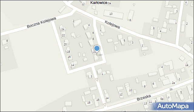 Karłowice, Konopnickiej Marii, 12, mapa Karłowice