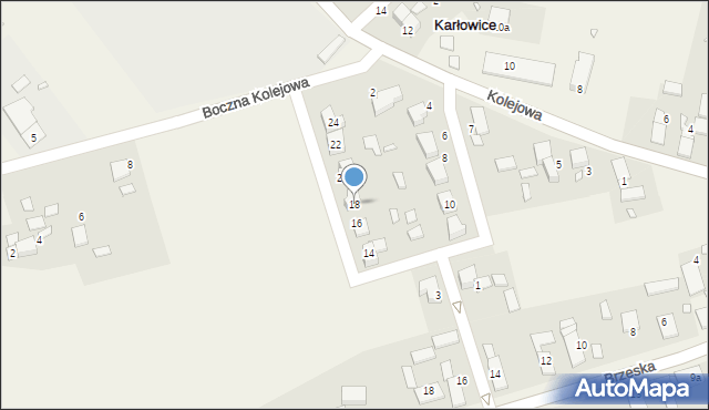 Karłowice, Konopnickiej Marii, 18, mapa Karłowice