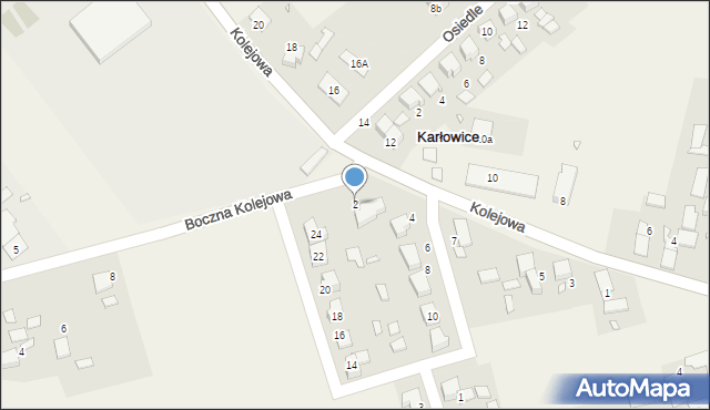 Karłowice, Konopnickiej Marii, 2, mapa Karłowice