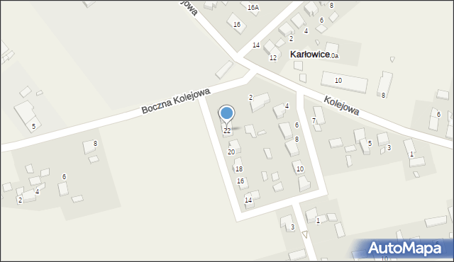 Karłowice, Konopnickiej Marii, 22, mapa Karłowice