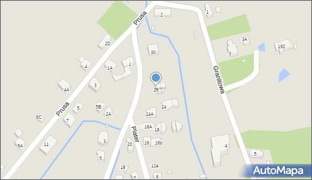 Karpacz, Komuny Paryskiej, 26, mapa Karpacz