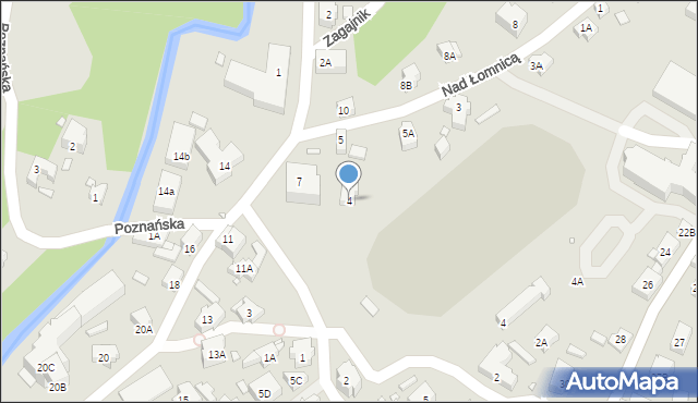 Karpacz, Kościelna, 4, mapa Karpacz