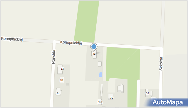 Kazimierz, Konopnickiej Marii, 34, mapa Kazimierz