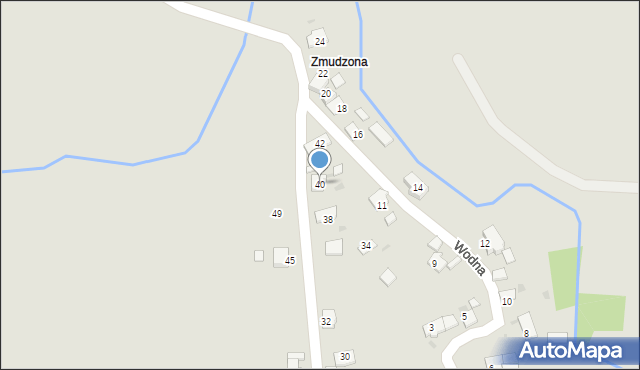 Kędzierzyn-Koźle, Kosynierów, 40, mapa Kędzierzyna-Koźle