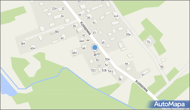 Klepacze, Kolejowa, 48, mapa Klepacze