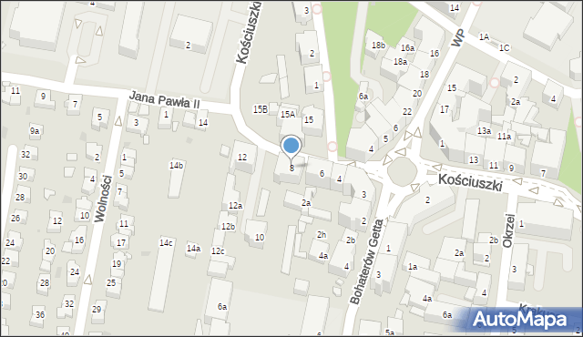 Kłodzko, Kościuszki Tadeusza, gen., 8, mapa Kłodzka